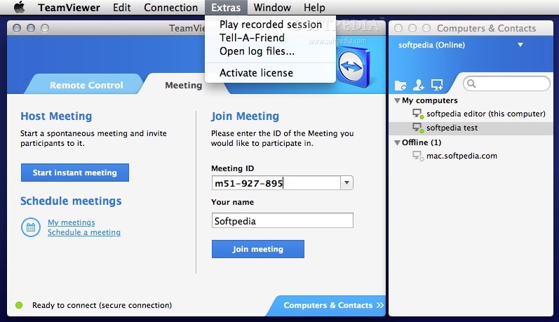 configure teamviewer for permanent access on mac